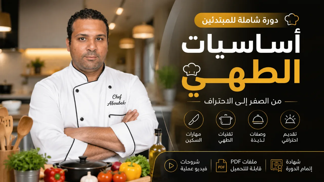 احتراف الطهي المنزلي